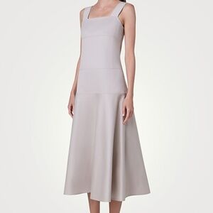 NWOT AKRIS PUNTO Cotton Sleeveless Midi Dress